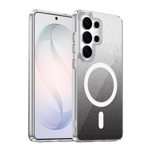 Samsung Galaxy S26 Ultra 5G Crystal Glitter Magnetic Phone Case - Black
