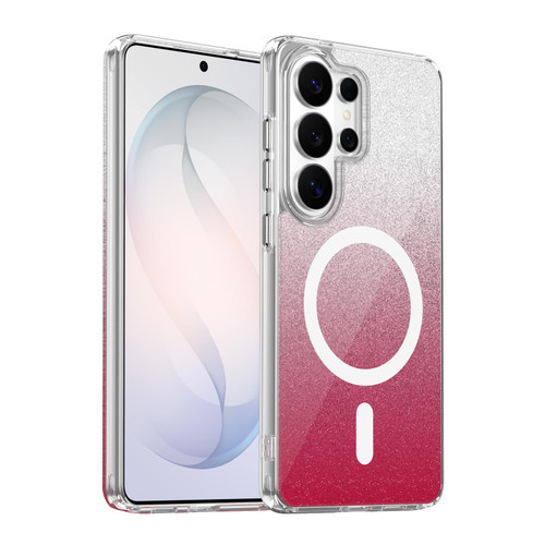 Samsung Galaxy S26 Ultra 5G Crystal Glitter Magnetic Phone Case - Pink