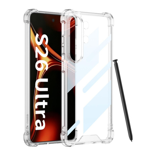Samsung Galaxy S26 Ultra 5G GKK Airbag Shockproof PC Phone Case - Transparent