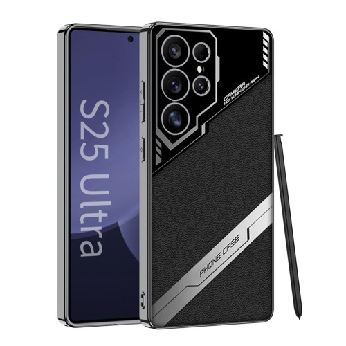 Samsung Galaxy S26 Ultra 5G GKK Esports Leather Shockproof Phone Case - Black