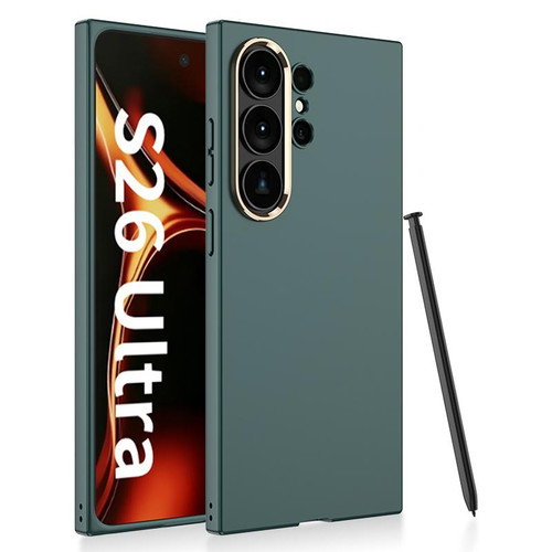 Samsung Galaxy S26 Ultra 5G GKK Ultra-thin Skin Feel Phone Case, Not Included Pen - Forest Green