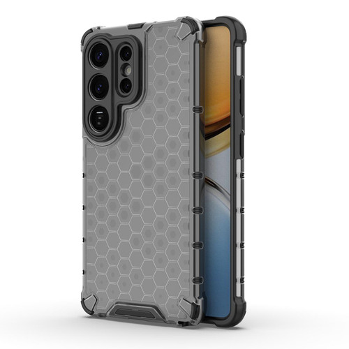 Samsung Galaxy S26 Ultra 5G Honeycomb Shockproof Phone Case - Black