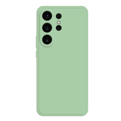 Samsung Galaxy S26 Ultra 5G Imitation Liquid Silicone Phone Case - Matcha Green
