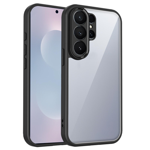 Samsung Galaxy S26 Ultra 5G Matte PC Skin-feel Shockproof Phone Case - Black