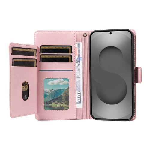 Samsung Galaxy S26 Ultra 5G Multi Card Wallet Leather Phone Case