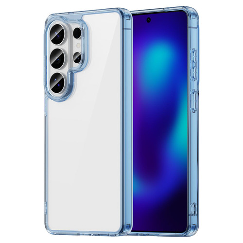 Samsung Galaxy S26 Ultra 5G PC Hybrid TPU Airbag Shockproof Phone Case - Transparent Blue