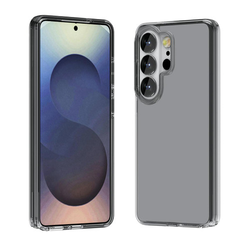 Samsung Galaxy S26 Ultra 5G Shockproof Terminator PC Integrated TPU Phone Case - Transparent Black