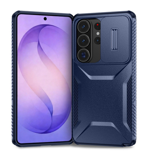 Samsung Galaxy S26 Ultra 5G Sliding Camshield Phone Case - Blue