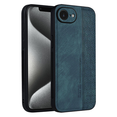 iPhone 16e / 17e AZNS 3D Embossed Skin Feel Phone Case - Dark Green