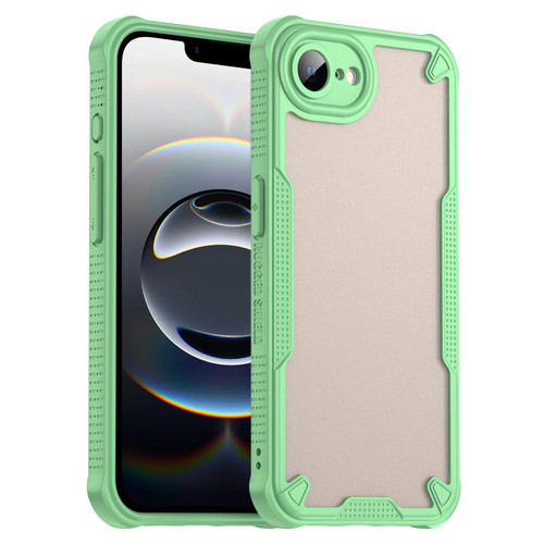 iPhone 17e / 16e Armor Glaze PC Hybrid TPU Phone Case - Green