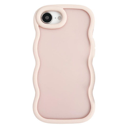 iPhone 17e / 16e Big Wave Skin Feel Phone Case - Pink