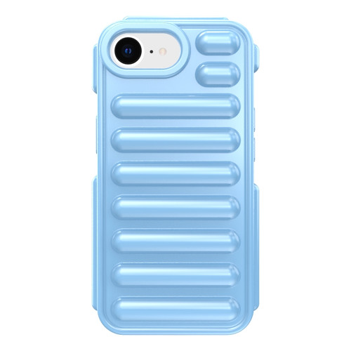 iPhone 17e / 16e Capsule Series Candy Color TPU Phone Case - Blue
