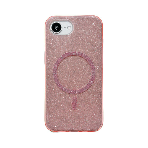 iPhone 17e / 16e Glitter MagSafe Magnetic TPU Phone Case - Pink