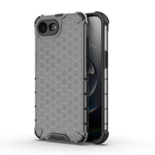 iPhone 17e / 16e Honeycomb Shockproof Phone Case - Black