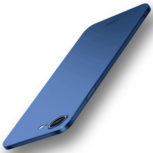 iPhone 17e / 16e MOFI Frosted PC Ultra-thin Hard Phone Case - Blue