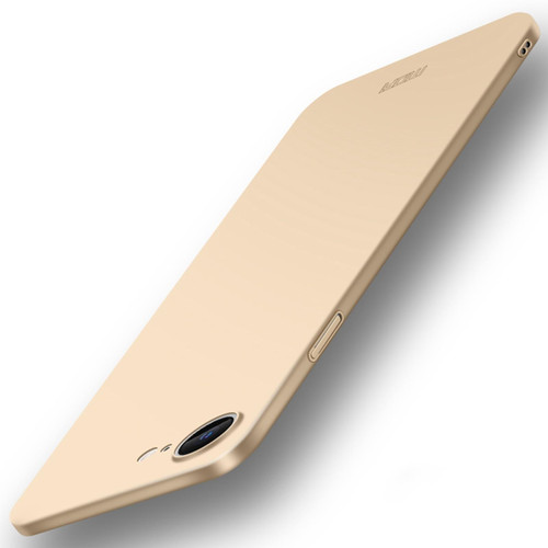 iPhone 17e / 16e MOFI Frosted PC Ultra-thin Hard Phone Case - Gold