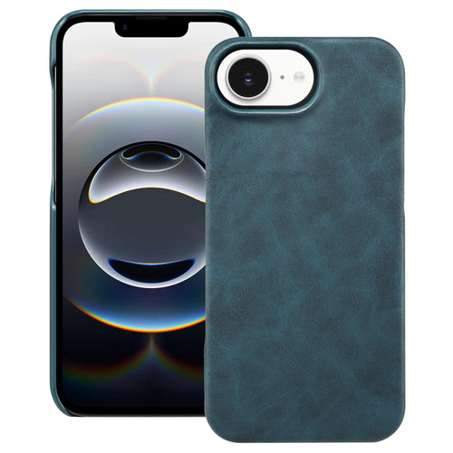 iPhone 17e / 16e Retro Texture MagSafe Phone Case - Blue