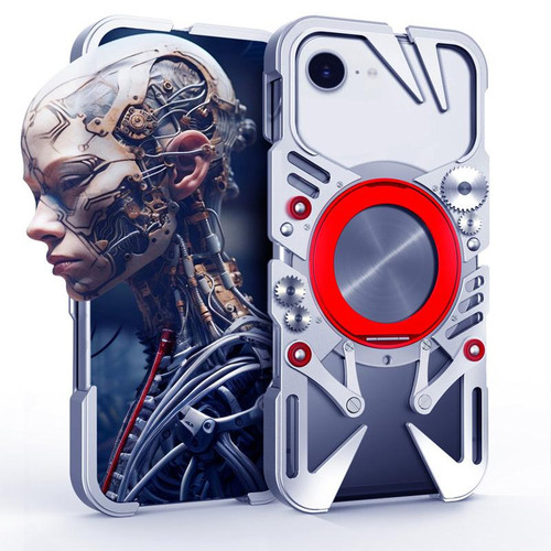 OnePlus 15 Rotating Bracket Hollow Metal Phone Case with Lanyard