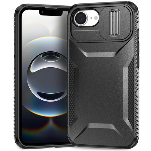 iPhone 17e / 16e Sliding Camshield Phone Case - Black