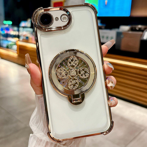 iPhone 17e / 16e Spinning Top Holder Phone Case - Desert Gold