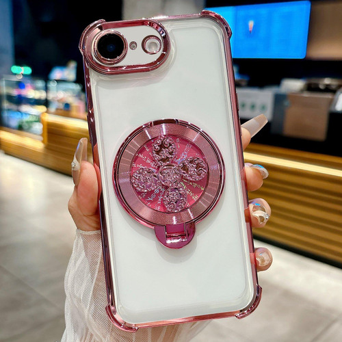 iPhone 17e / 16e Spinning Top Holder Phone Case - Pink