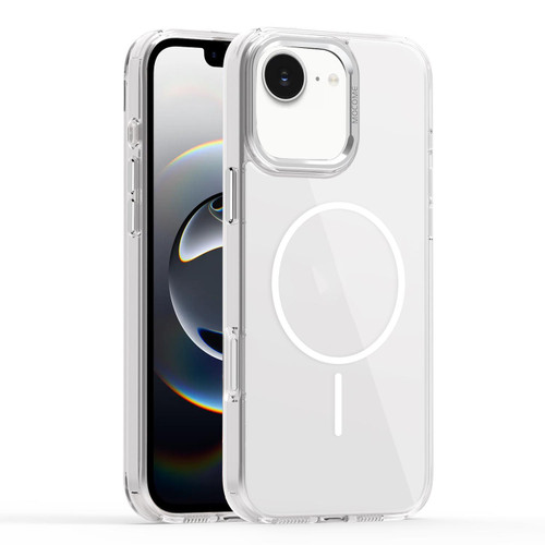iPhone 17e / 16e Star Shield Thin Circle MagSafe Phone Case - White