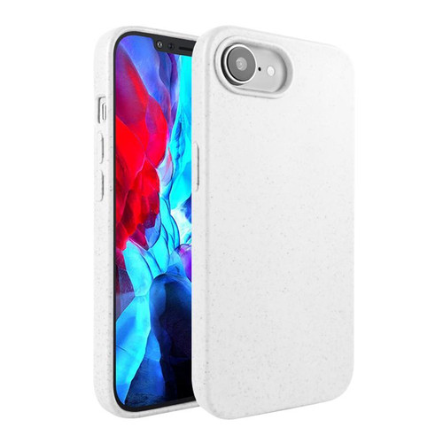 iPhone 17e / 16e Wheat Straw TPU Phone Case - White