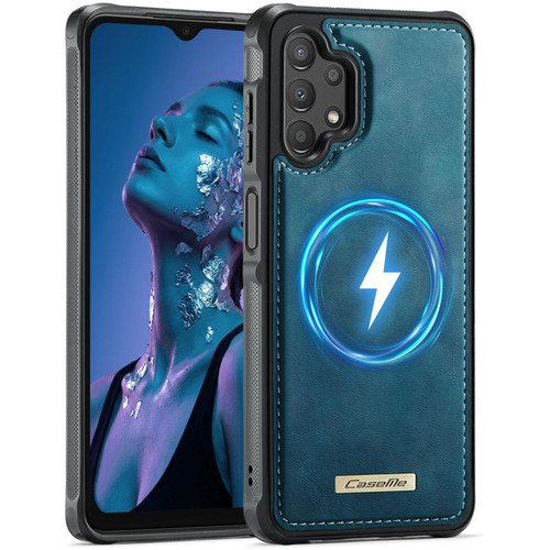 Samsung Galaxy A13 / A04s CaseMe C69 Series Magnetic Vegan Leather Back Phone Case - Green