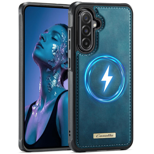 Samsung Galaxy A56 5G CaseMe C69 Series Magnetic Vegan Leather Back Phone Case - Green