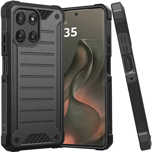 Tough Line Rugged Grip Case for Motorola Edge 2026 - Black