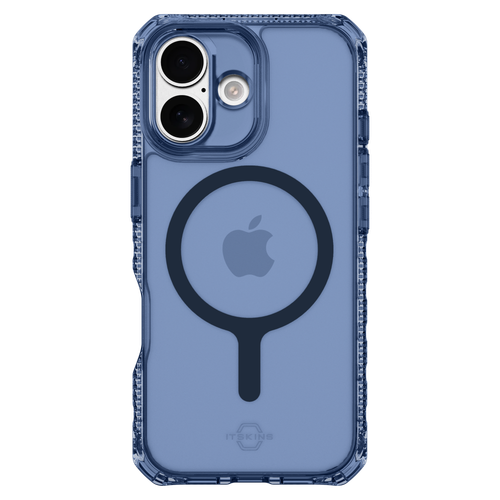 Itskins - Hybridr Vapor Magsafe Case for Apple iPhone 17 - Navy Blue