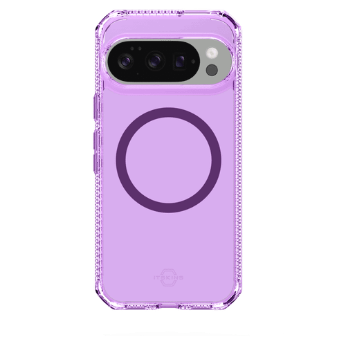 Itskins - Hybridr Clear Magsafe Case for Google Pixel 10 Pro XL - Light Purple and Transparent