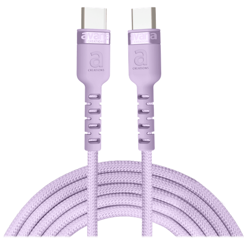 Avana - 100w USB-C To USB-C Cable 2m - Light Purple