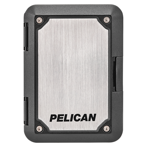 Pelican - Shield Magsafe RFID Blocking Wallet - Brushed Titanium