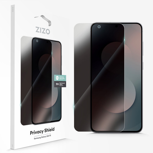 ZIZO Privacy Lightning Shield Galaxy S26 FE Privacy Tempered Glass Screen Protector - Privacy