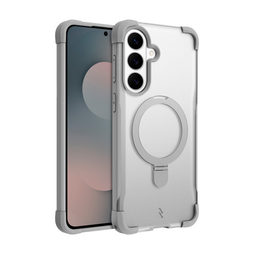 ZIZO Bravix Bundle Galaxy S26 FE 4-in-1 MagSafe Case Bundle - Frost Gray