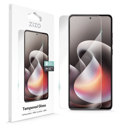 ZIZO TEMPERED GLASS Screen Protector for Moto G Stylus - 2026 / 2025 - Clear