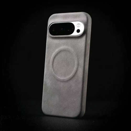 Google Pixel 11 / Pixel 11 Pro Skin Feel Sheepskin MagSafe Magnetic Phone Case - Grey