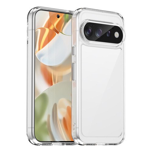 Google Pixel 11 Pro Colorful Series Acrylic Hybrid TPU Phone Case - Transparent