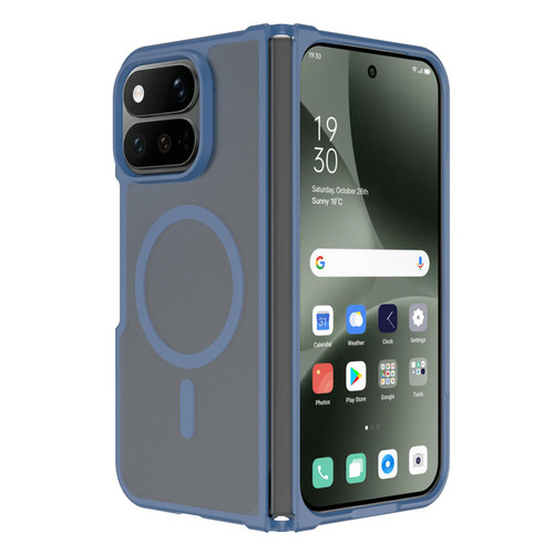 Google Pixel 11 Pro Fold Skin Feel TPU Hybrid PC MagSafe Phone Case - Blue