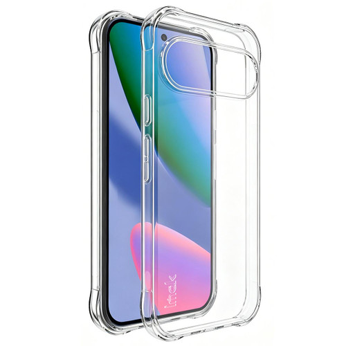 Google Pixel 11 Pro imak Shockproof Airbag TPU Phone Case - Transparent