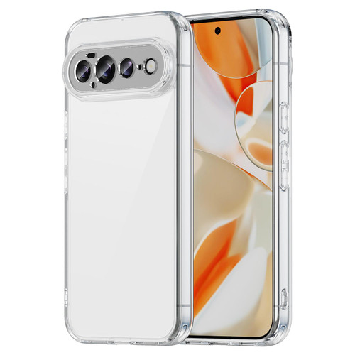 Google Pixel 11 Pro XL PC Hybrid TPU Airbag Shockproof Phone Case - Transparent