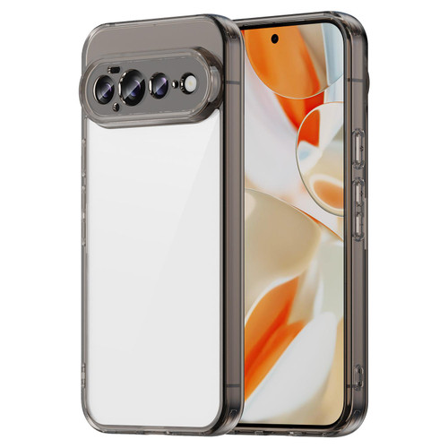Google Pixel 11 Pro XL PC Hybrid TPU Airbag Shockproof Phone Case - Transparent Black