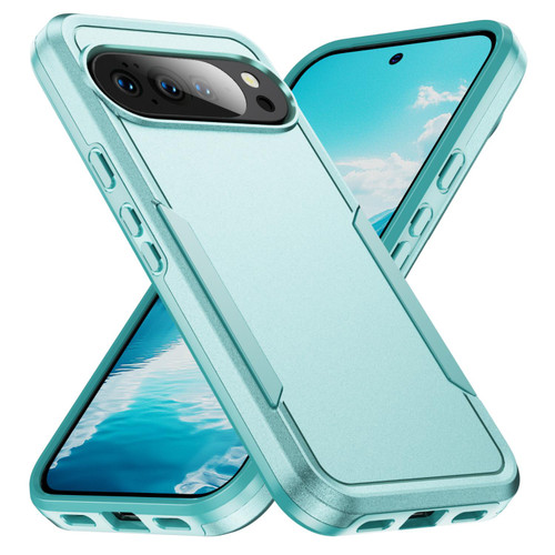 Google Pixel 11 Pro XL Pioneer Armor Heavy Duty PC + TPU Phone Case - Green