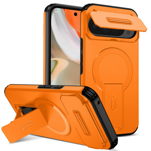 Google Pixel 11 Pro XL Sliding Camshield MagSafe Holder Phone Case - Orange
