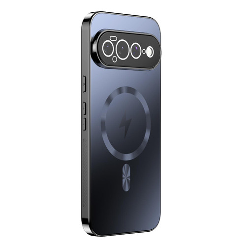 Google Pixel 11 Pro XL Vacuum Electroplated Magnetic Phone Case - Black