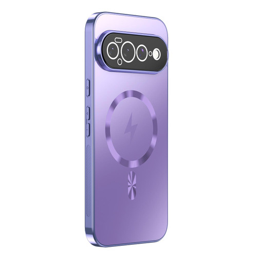 Google Pixel 11 Pro XL Vacuum Electroplated Magnetic Phone Case - Purple