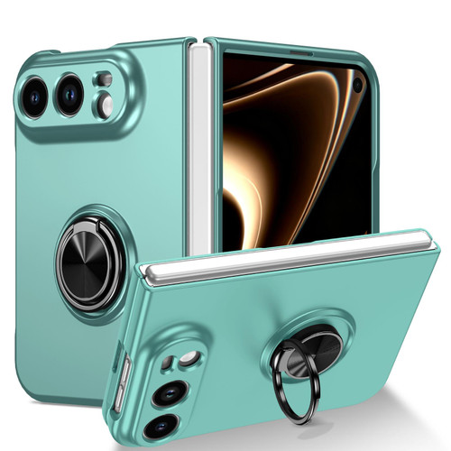 iPhone Duo Armor Ring Holder Phone Case - Sky Blue