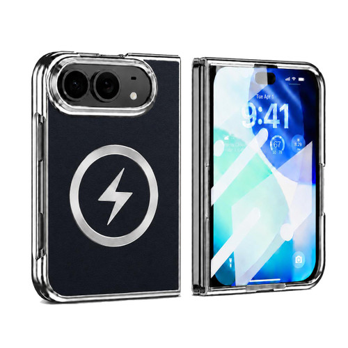 iPhone Duo Flash Magnetic Integrated Film Phone Case - Black