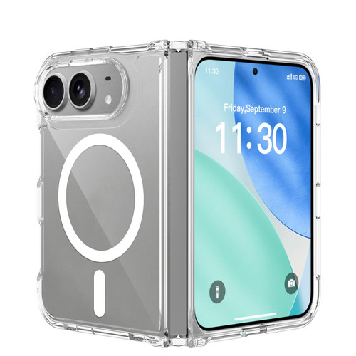 iPhone Duo Scratch-proof Acrylic 2.0mm Crystal Magnetic Phone Case